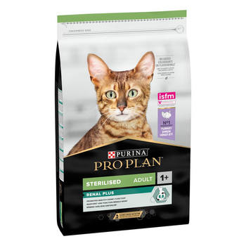 Visuel 1 du produit Croquette pour chat adulte stérilisé à la dinde Pro Plan - 10 kg