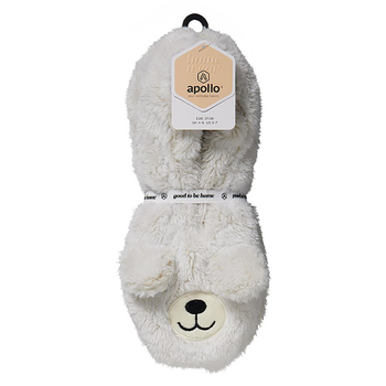 Visuel 1 du produit Ballerines souples en fourrure pour femme avec tête d’animal Apollo