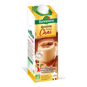 Visuel 1 du produit Boisson avoine saveur chaï bio Bonneterre - 1 L