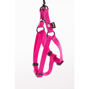 Visuel 1 du produit Harnais baudrier réglable rose pour chien - 1,6x35/50 cm