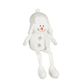 Visuel 1 du produit Bonhomme de neige extensible blanc - 32/55 cm