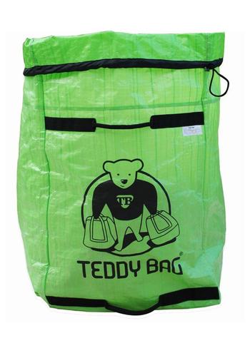 Visuel 1 du produit Lot de 5 Teddy Bag coloris vert en plastique Instant Nature - contenance 180 L