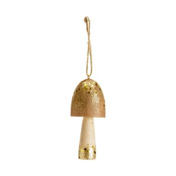Visuel 2 du produit Champignon en bois de paulownia émaillé - Ø 4 x H 10 cm