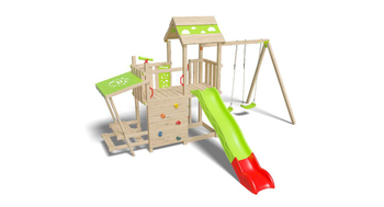 Visuel 1 du produit Aire de jeux Aléo by Trigano en bois Zesty Xpression - H 2,20 m