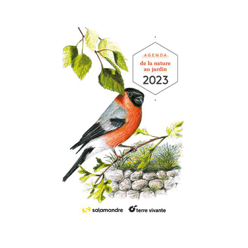 Visuel 1 du produit Le livre " Agenda de la nature au jardin 2023 " aux Éditions Terre vivante