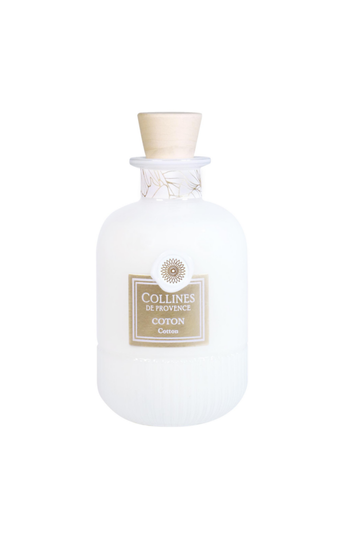 Visuel 1 du produit Bouquet parfumé blanc Collines de Provence Fleurs & Écorces Coton - 200 ml