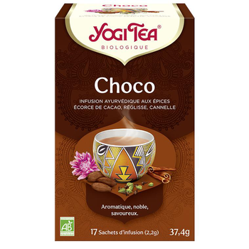 Visuel 1 du produit Yogi Tea Choco – La boîte de 17 sachets