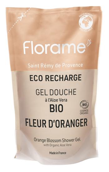 Visuel 1 du produit Recharge de gel douche fleur d’oranger Florame - 700 ml