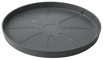 Visuel 1 du produit Soucoupe pour pot de fleurs Origin coloris noir Deroma - Ø 41 cm x 3,6 cm