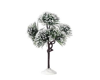 Visuel 1 du produit Décoration pour village de Noël pin des montagnes moyen coloris blanc Lemax