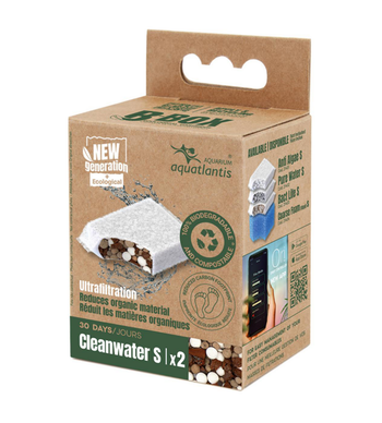Visuel 1 du produit Masses filtrantes pour aquarium coloris blanc Aquatlantis B-Box cleanwater - Taille S x 2