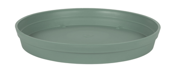 Visuel 1 du produit Soucoupe ronde en plastique vert Laurier Eda Toscane - Ø 54 cm
