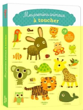 Visuel 1 du produit Livre "Mes premiers animaux à toucher" aux Éditions Auzou