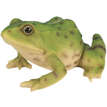 Visuel 1 du produit Statue de jardin grenouille verte H 15cm