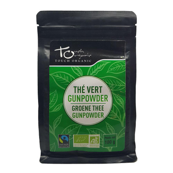 Visuel 1 du produit Thé vert Gunpowder Bio en vrac Touch Organic - 250 g