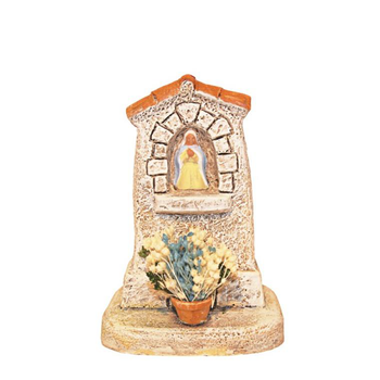 Visuel 1 du produit Décor de crèche de Noël oratoire Rochette Santons Escoffier - 8 x 9 x 10 cm