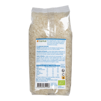 Visuel 1 du produit Riz jasmin blanc bio - 500 g