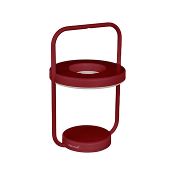 Visuel 1 du produit Lampe Ulli monochrome coloris vert cactus en alumimium Fermob -  Ø 18 x 30 cm