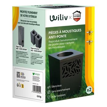 Visuel 1 du produit Piège anti-moustique anti-ponte WILIV x HOME DEFENSE®