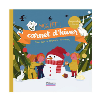 Visuel 1 du produit Le livre " Mon petit carnet d'hiver " aux Éditions Millepages