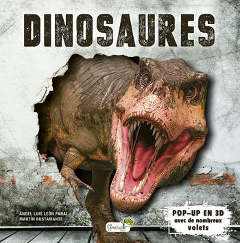 Visuel 1 du produit Livre docu pop-up "Dinosaures" aux Éditions Grenouille