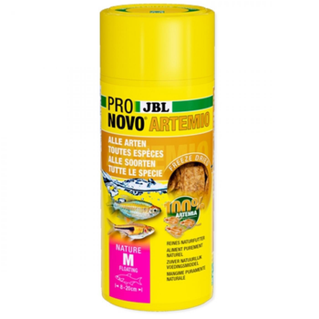 Visuel 1 du produit Nourriture pour poissons ProNovo Artemio M, riche en protéines, JBL - 250ml