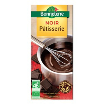 Visuel 1 du produit Chocolat noir patisserie 60% cacao 200 g BONNETERRE