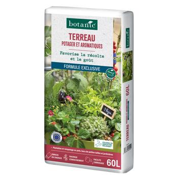 Visuel 1 du produit Terreau potager et aromatiques botanic® - 60 L