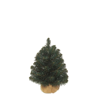 Visuel 1 du produit Sapin de Noël artificiel vert dans pot en jute Alpine - Ø 36 x H 45 cm