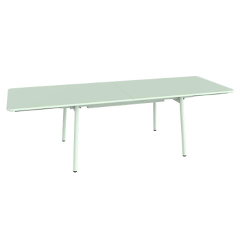 Visuel 1 du produit Table extensible Monceau coloris vert en acier Fermob - 165/255 x 74 cm