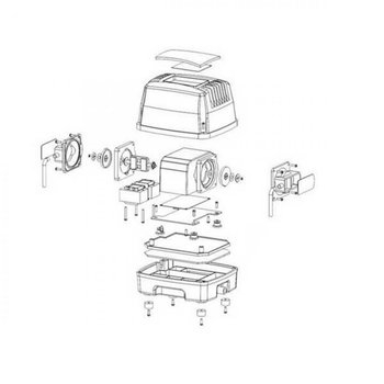 Visuel 1 du produit Kit d'entretien pour koi flow 60, SUPERFISH BASSIN - modèle service kit