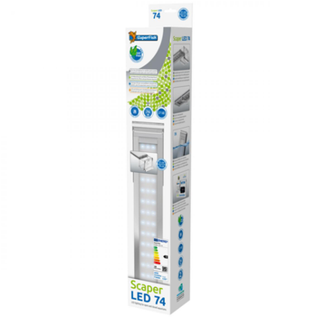 Visuel 1 du produit Rampe LED 28W 7300 K pour aquarium d'eau douce SUPERFISH Scaper - 74cm