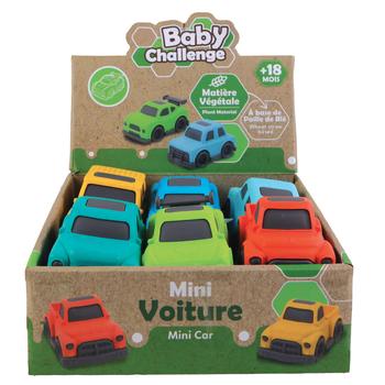 Visuel 1 du produit Voiture en matière végétale Baby challenge - 9 cm