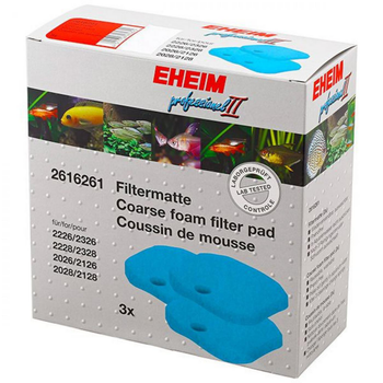 Visuel 1 du produit Mousses filtrantes bleues, gamme pro, EHEIM Expérience 350/2226 à 2128 - lot 3 unités