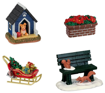 Visuel 1 du produit Accessoire pour village de Noël Lemax thème jardin ou cour