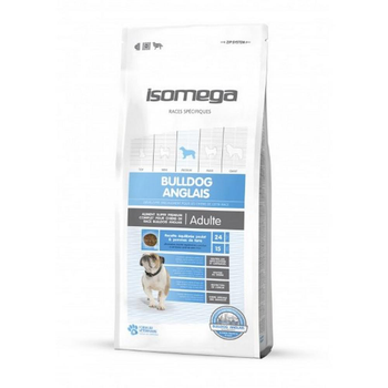 Visuel 1 du produit Croquette pour chien adulte Bulldog Français au poulet Isomega - 12 kg