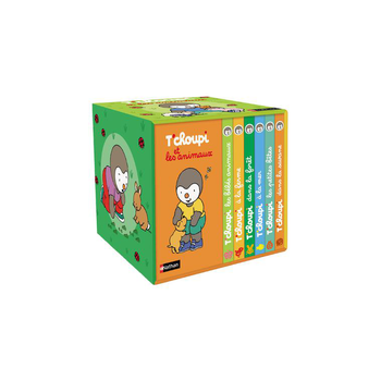 Visuel 1 du produit Livres cartonnés "Animaux de T'choupi", Ed NATHAN