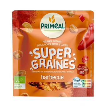 Visuel 1 du produit Mélange de graines bio barbecue Priméal Super Graines - 100 g