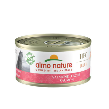Visuel 1 du produit Boîte chat adulte Saumon Almo 70g