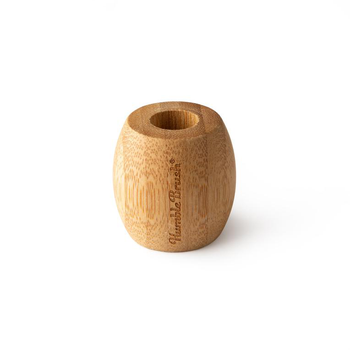 Visuel 1 du produit Porte brosse à dents coloris beige en bambou