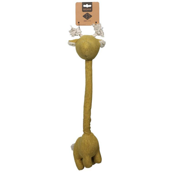 Visuel 1 du produit Jouet pour chien Georges Girafe en tissu jaune 30x22x10 cm