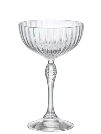 Visuel 1 du produit Coupe à champagne en verre transparent America - 23 cl