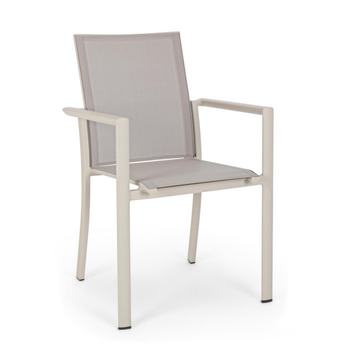Visuel 1 du produit Fauteuil en aluminum Bizzotto Konnor Rastin