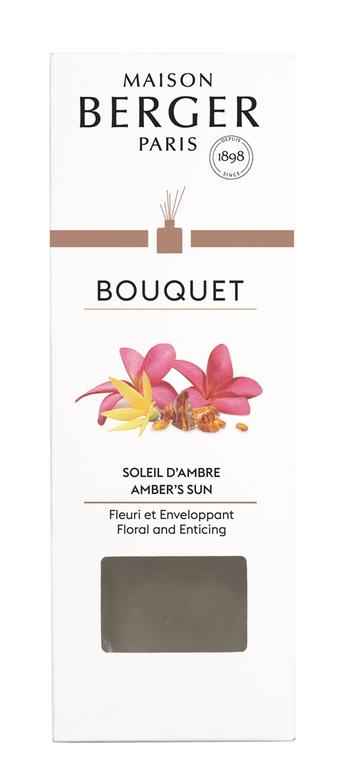 Visuel 1 du produit Bouquet parfumé senteur soleil d’Ambre Maison Berger - 100 ml