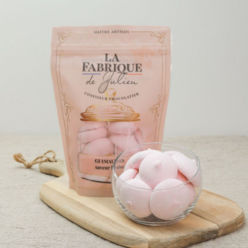 Visuel 2 du produit Sachet de guimauves fraise La Fabrique de Julien - 100 g