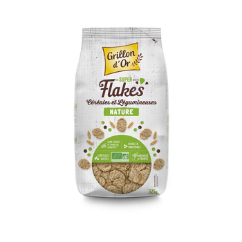 Visuel 1 du produit Super Flakes aux céréales et légumineuses Nature - 325 g