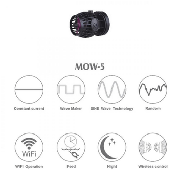 Visuel 1 du produit Pompe à eau wifi avec contrôleur, débit 5000L/H - JEBAO JECOD MOW-5