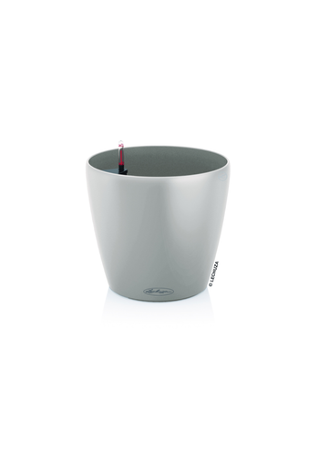 Visuel 1 du produit Pot avec réservoir d’eau en polypropylène brun sable Lechuza classico color 14 - Ø 15 × 13,5 cm