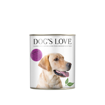 Visuel 1 du produit Aliment complet pour chien Dog’s Love à l’agneau en boite de 400 g