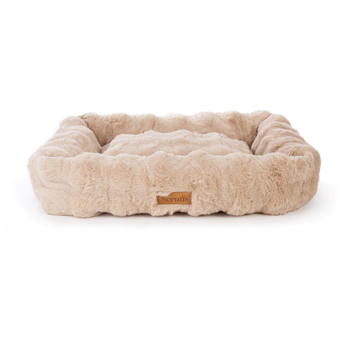 Visuel 1 du produit Corbeille pour chien Alpine coloris beige en tissu Scruffs Taille L - 75 x 60 cm
